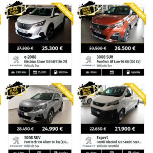 Listado de coches Black Friday Huesca y Monzón