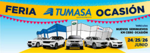 Todas las ofertas para comprar coche de segunda mano en la Feria Tumasa Ocasión: los mejores precios para comprar tu Peugeot, Mazda, Suzuki, Jaguar, Land Rover y Mercedes-Benz en Huesca, Zaragoza, Lleida y Pamplona