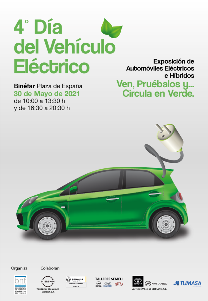 El Día del Vehículo Eléctrico de Binéfar es el mejor momento para conocer la gama y comprar coche híbrido y eléctrico 100% Peugeot, Mazda, Suzuki, Jaguar Land Rover