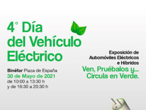 Te esperamos en la Feria del Vehículo Eléctrico de Binéfar con toda la gama de híbridos y eléctricos de Peugeot, Mazda, Suzuki, Jaguar Land Rover el próximo 6 de junio de 2021