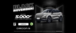 Foto del Omoda 5 y la campaña de Black Friday con 5.000€ de descuento para Tumasa Huesca y Monzón