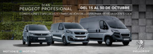 Disfruta de las condiciones especiales de Peugeot Profesional en Tumasa Huesca y Monzón