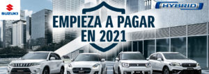 Compra tu Suzuki híbrido en Tumasa en Huesca y Monzón y comienza a pagar en 2021