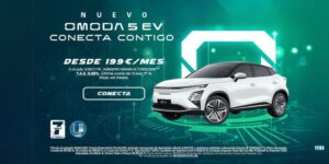 Foto del OMODA 5 EV 100% eléctrico